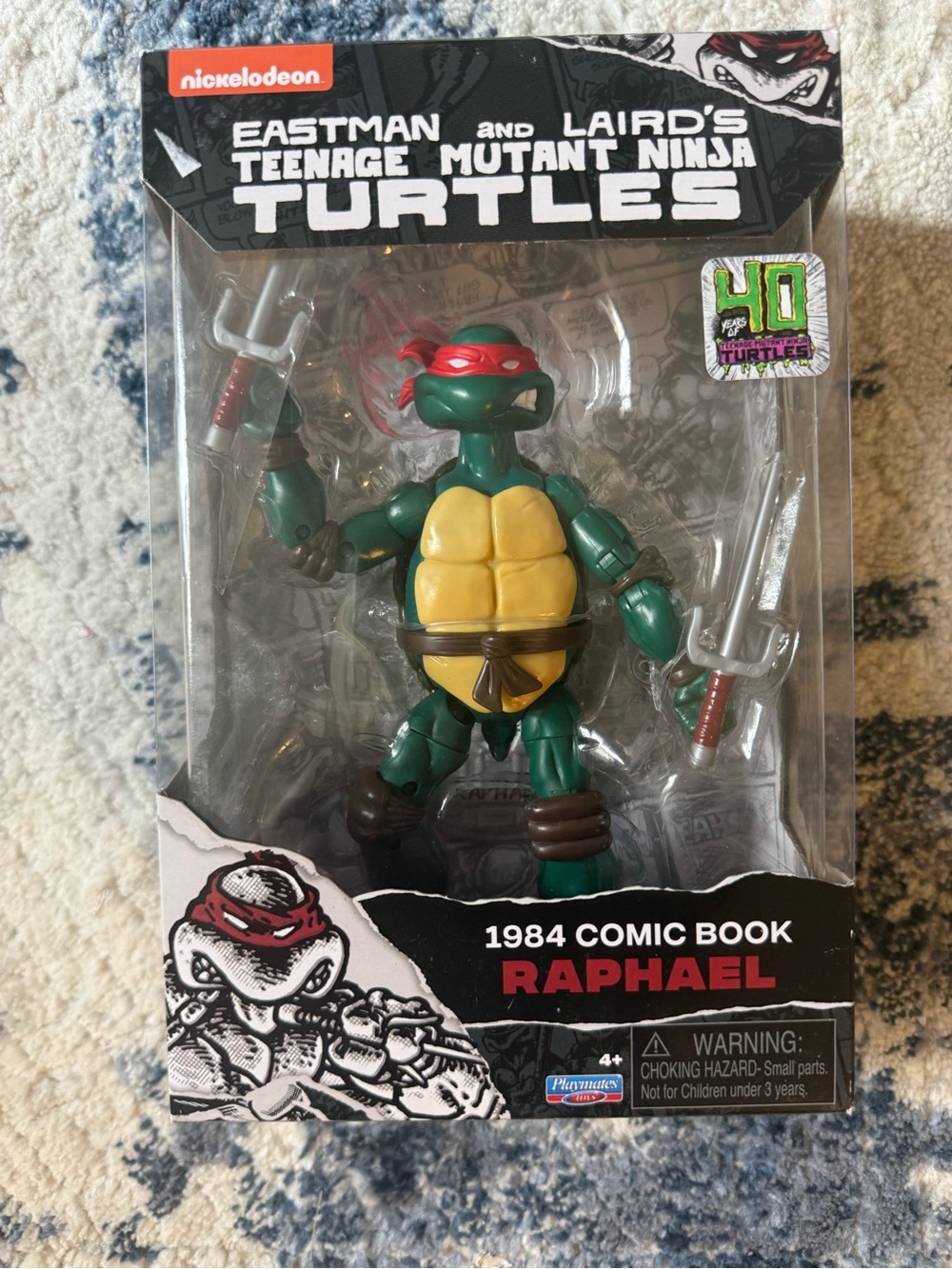 Teenage Mutant Ninja Turtles 1984 Comic Book Raphael Action Figure